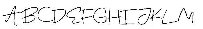 Every Little Kiss Font UPPERCASE