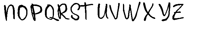 Everyday Kind Font UPPERCASE