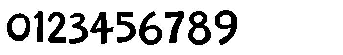 Everyday Ugly Regular Font OTHER CHARS