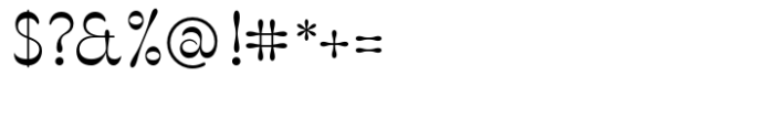 Evita Std Regular Font OTHER CHARS