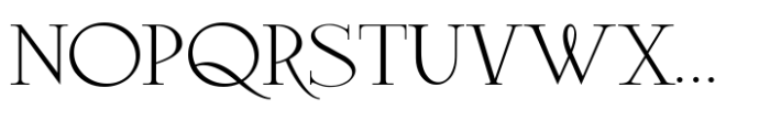 Evolitta Font UPPERCASE