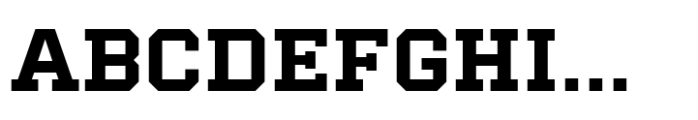 Evolta Font UPPERCASE