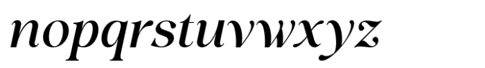 Evolve Early Bold Expanded Italic Font LOWERCASE