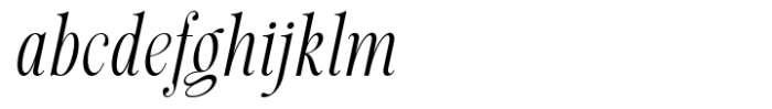 Evolve Early Condensed Italic FONT