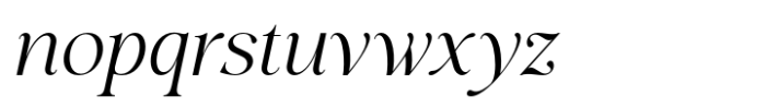 Evolve Early Expanded Italic Font LOWERCASE