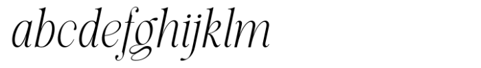 Evolve Early Extra Light Italic FONT