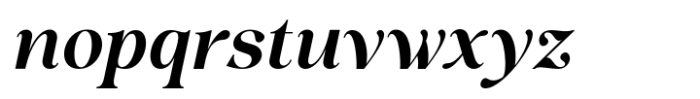 Evolve Early Heavy Expanded Italic Font LOWERCASE