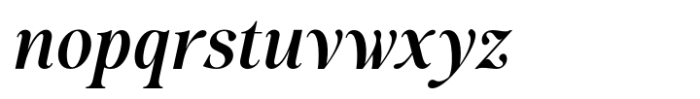 Evolve Early Heavy Italic Font LOWERCASE