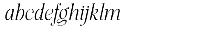 Evolve Early Light Italic FONT