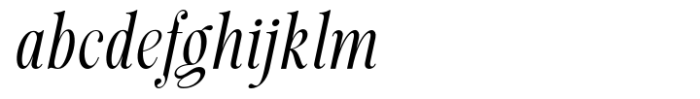 Evolve Early Medium Condensed Italic FONT