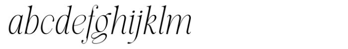Evolve Early Thin Italic FONT