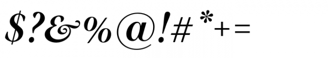 Evoque Narrow Medium Italic Font OTHER CHARS