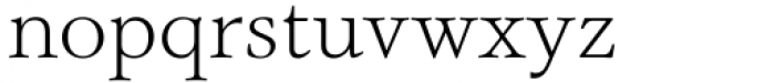 Evoque Text Variable Font LOWERCASE