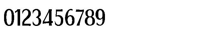 Evoren Condensed Font OTHER CHARS