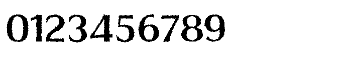 Evoren Distort Font OTHER CHARS