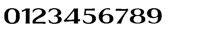 Evoren Expanded Font OTHER CHARS