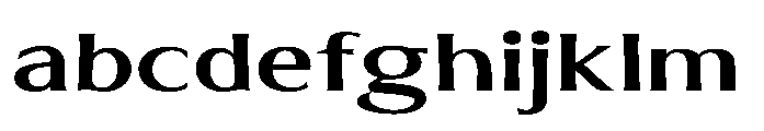 Evoren Expanded FONT