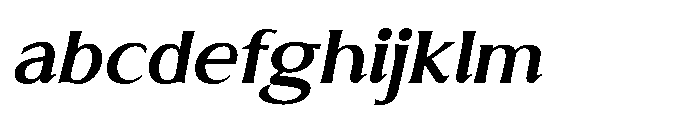 Evoren Italic FONT