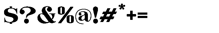 Evorine Font OTHER CHARS