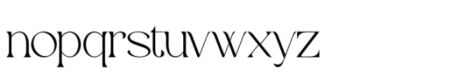 Evoxsy Regular Font LOWERCASE