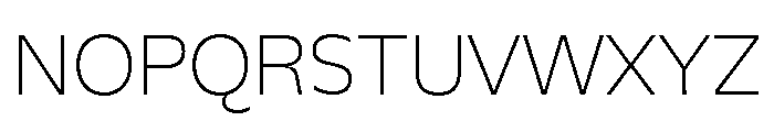 EvertPE Thin Df918347 Font UPPERCASE