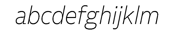 EvertPE ThinItalic FONT