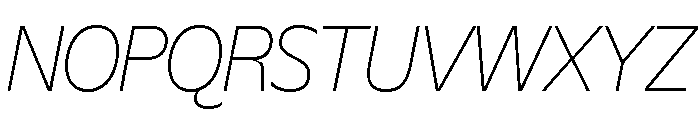 EvertPEDisplay ThinItalic 9f5b2dee Font UPPERCASE