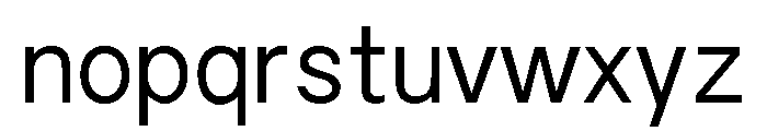 EverydaySans Regular Font LOWERCASE