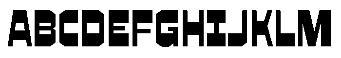 Evy Regular Font UPPERCASE