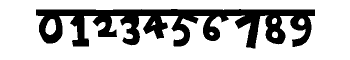 EvaGalore Regular Font OTHER CHARS