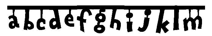 EvaGalore Regular FONT