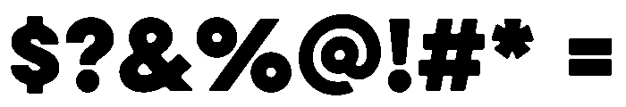 Eveleth Clean Regular Font OTHER CHARS
