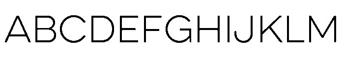 Eveleth Clean Thin FONT