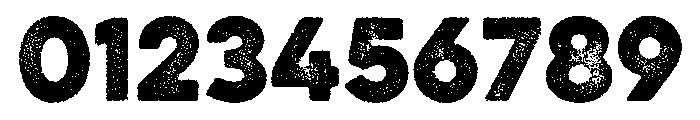 Eveleth Dot Regular Font OTHER CHARS