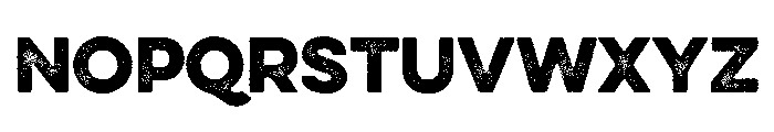 Eveleth Dot Regular Font UPPERCASE