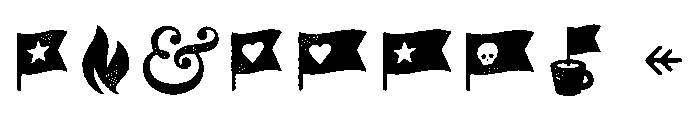 Eveleth Icons Font OTHER CHARS