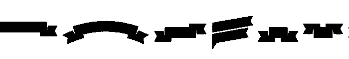Eveleth Shapes Font UPPERCASE