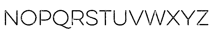 Eveleth Thin Font UPPERCASE