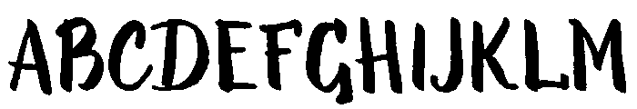 Evenfall Upright Font UPPERCASE