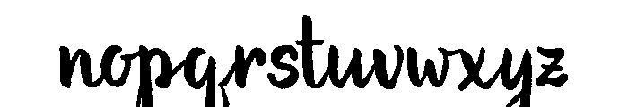Evenfall Upright Font LOWERCASE