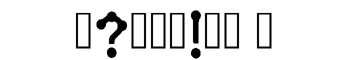 Ewana Regular Font OTHER CHARS