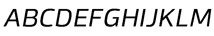 Exo 2 Variable Italic Font UPPERCASE