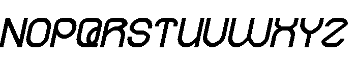 EXTRA MILES Italic Font UPPERCASE