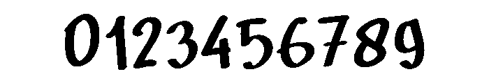 Exbold Font OTHER CHARS