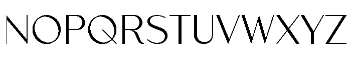 Existo Font UPPERCASE