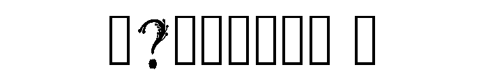Exode Regular Font OTHER CHARS