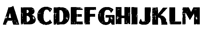Exotic Letter Regular Font UPPERCASE