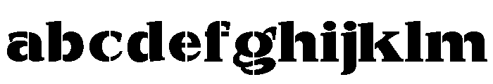 Exovect Black Semi Expanded FONT
