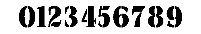 Exovect Bold Condensed Font OTHER CHARS