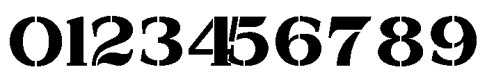 Exovect Bold Expanded Font OTHER CHARS